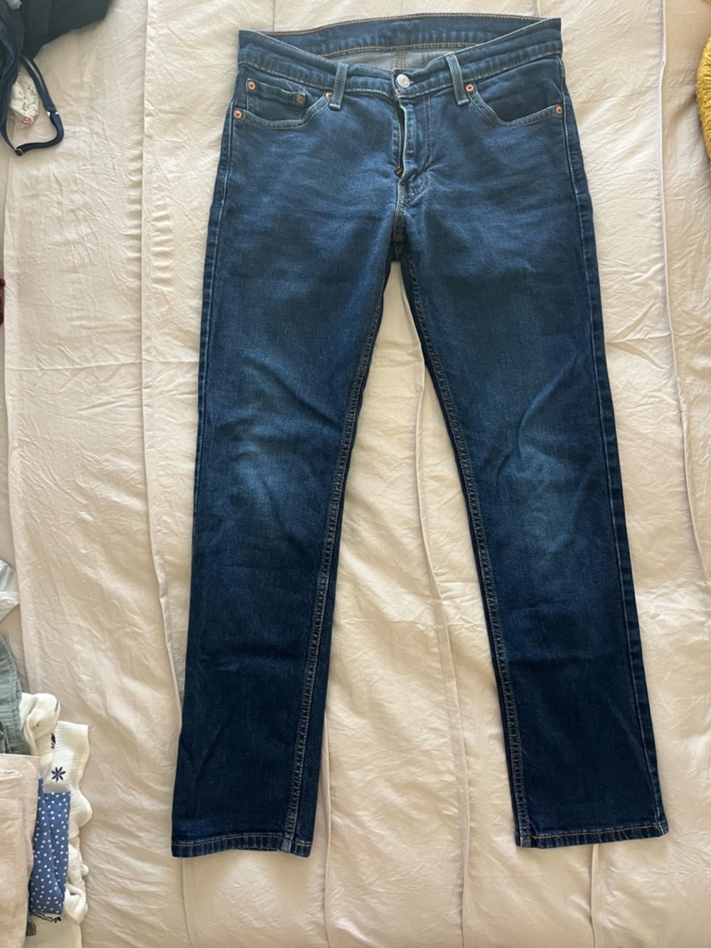 Men's Dark Blue Slim Fit Jeans
